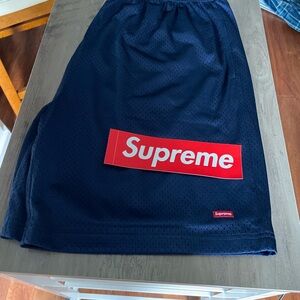 NWT Supreme Mesh Shorts